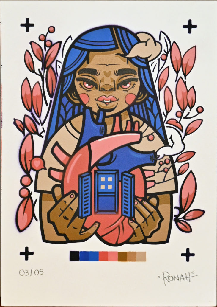 serie 03-05 2024 tinta acrilica em spray sobre papel hahnemuhle 20g